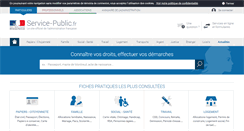 Desktop Screenshot of adele.service-public.fr